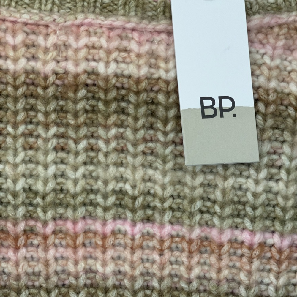 BP Multicolor Striped Crew Neck Sweater New With Tags - Picture 13 of 14